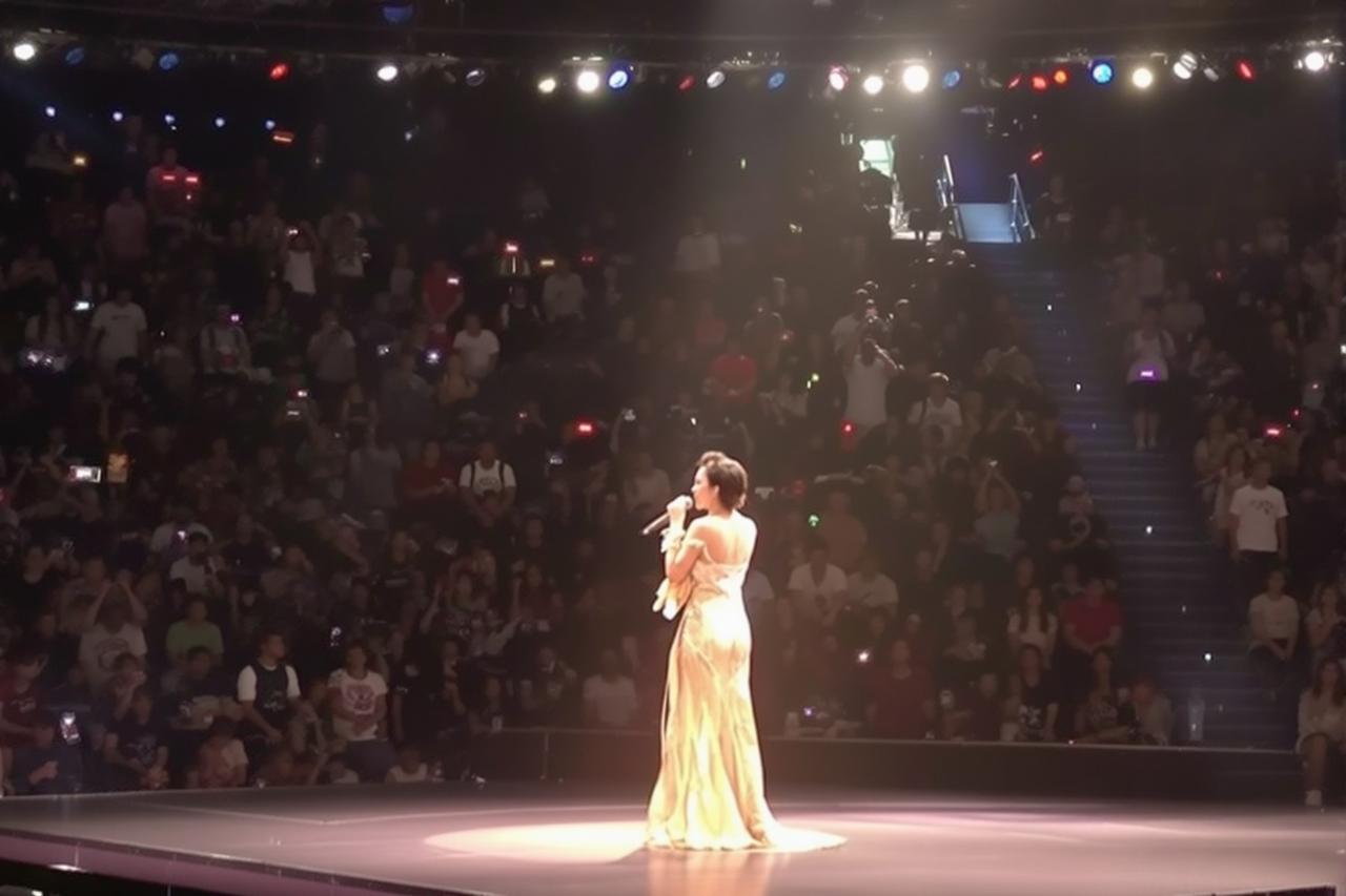 知名歌手演唱会现场突然晕倒,粉丝惊呼现场混乱